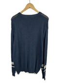 Maglione Lacoste blu grigio (26-524)   - L