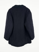 Cappotto blu Burberry in lana -  M