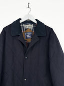 Cappotto blu Burberry in lana -  M
