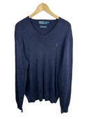 Maglione girocollo Ralph Lauren blu scuro (26-530) - L