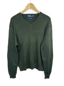 Maglione girocollo Ralph Lauren verde (26-531) - M