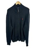 Maglione cardigan Ralph Lauren nero (26-535) - XL