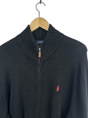 Maglione cardigan Ralph Lauren nero (26-535) - XL