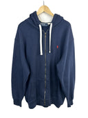 Felpa con zip Ralph Lauren blu (26-537) - 3XL