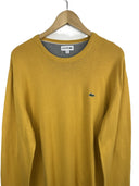 Maglione girocollo Lacoste giallo senape (26-539) - XXL