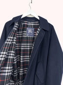Giacca bomber Burberry blu in lana alpaca -m/l