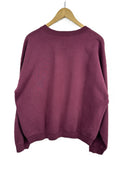 Felpa bordeaux USA vintage (26-540) - L