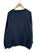 Felpa blu oversize U.S.A. vintage (26-543) - XL