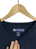 Felpa blu oversize U.S.A. vintage (26-543) - XL