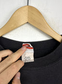 Felpa vintage nera Made in U.S.A. (26-544) - L