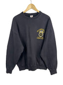 Felpa vintage nera Made in U.S.A. (26-544) - L