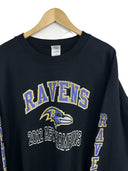 Felpa nera Ravens college U.S.A. (26-545) - L
