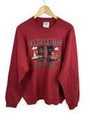 Felpa rossa San Francisco California Fruit of the Loom (26-546) - XL