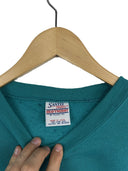 Felpa Brown's Lake golf club verde Made in U.S.A. 90s (26-547)  - L