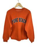 Felpa York Beach arancio U.S.A. (26-548) - S