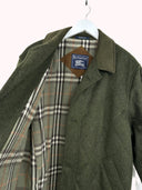 Cappotto Burberry verde in lana - S/M