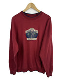 Felpa rossa All American College U.S.A. (26-554) - XL
