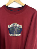 Felpa rossa All American College U.S.A. (26-554) - XL