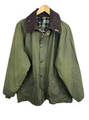 Barbour Bedale verde C42 con spilla (26-557) - M/L