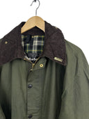 Barbour Bedale verde C42 con spilla (26-557) - M/L