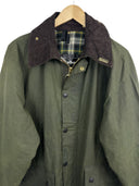 Barbour Bedale verde C42 con spilla (26-557) - M/L