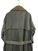 Raro Barbour Trench Coat C48 verde anni 90 (26-579) - XL