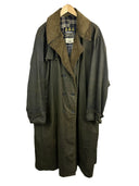 Raro Barbour Trench Coat C48 verde anni 90 (26-579) - XL