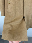 Cappotto Burberry beige lana cammello - 46 M