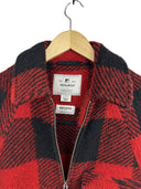 Giacca a quadri Woolrich rossa nera donna (26-580) - S