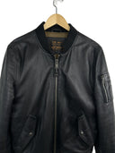 Giacca bomber Schott nero in pelle TYPE MA-1 (26-582) - S