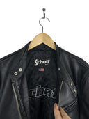 Giacca in pelle nera Schott (26-583) - L