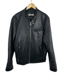 Giacca in pelle nera Schott (26-583) - L