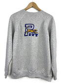 Felpa grigia Pitt college Made in U.SA.  donna (26-587) - XL