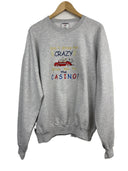 Felpa grigia oversize USA vintage (26-593) - XL