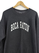 Felpa grigio fumo di londra Boca Raton college (26-595) - L