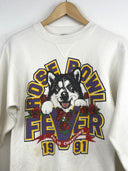 Felpa panna Made in U.S.A Rose Bowl college (26-596) - XS