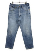 Jeans Wrangler Made in U.S.A denim chiaro anni 70/80 (26-599) - W32 L34