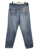 Jeans Wrangler Made in U.S.A denim chiaro anni 70/80 (26-599) - W32 L34