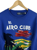 Maglione Ralph Lauren blu Aero Club Cote d'Azur (26-608) - S/M