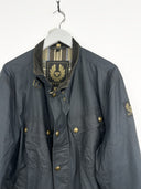Giacca blu Belstaff cerata -  L