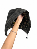 Cappuccio blu Barbour con bottoni (26-610) - U