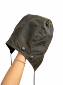 Cappuccio verde Barbour con bottoni (26-611) - U
