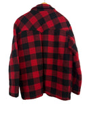 Giacca Wrangler rossa a quadri (26-615) - S
