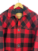Giacca Wrangler rossa a quadri (26-615) - S