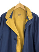 Giacca vintage reversibile blu e gialla (26-618) - L/XL