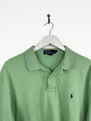 Polo Ralph Lauren verde cropped donna - S/M