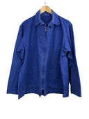 Giacca camicia francese da lavoro blu cobalto (26-621) - M/L