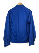 Giacca camicia francese da lavoro blu cobalto (26-622) - S/M