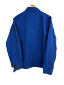 Giacca camicia francese da lavoro blu cobalto disdressed (26-623) - S