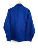 Giacca camicia francese da lavoro blu cobalto (26-624) - S